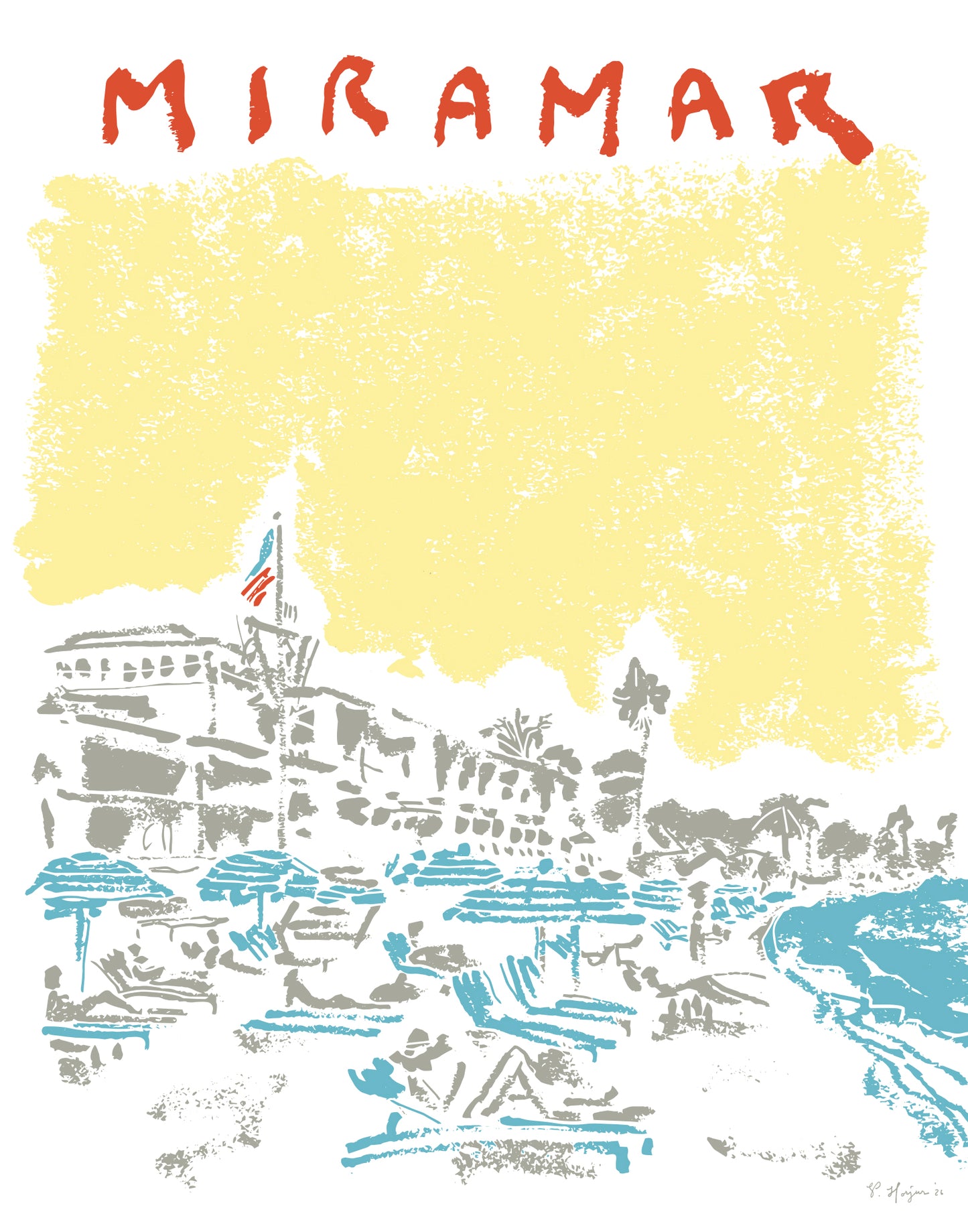 Miramar Beach PRINT